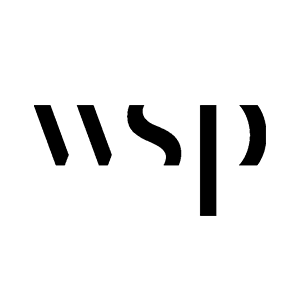 Black text logo displaying "wsp" on a white background. | Bentley Systems | Infrastructure Engineering Software Company Black text logo displaying "wsp" on a white background.