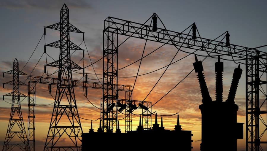 electric transmission substation