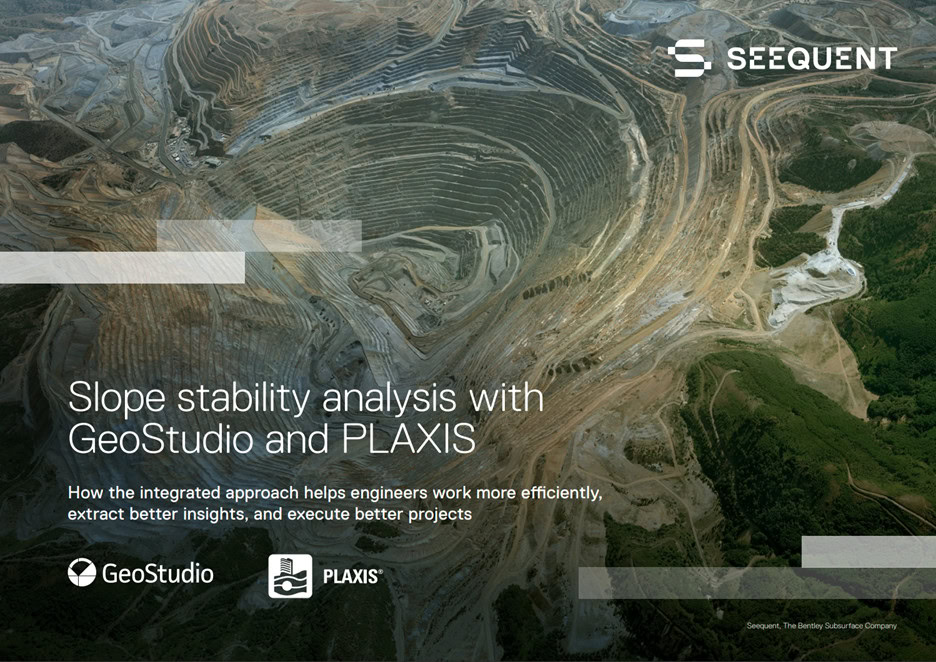 Slope Stability Analysis | Bentley Systems | Infrastructure Engineering Software Company Slope Stability Analysis